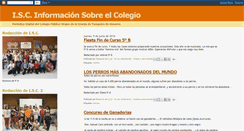 Desktop Screenshot of informacionsobreelcolegio.blogspot.com