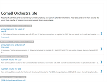 Tablet Screenshot of cornell-orchestra.blogspot.com