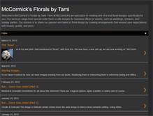 Tablet Screenshot of mccormicksfloralsbytami.blogspot.com