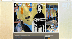 Desktop Screenshot of espacosantagemma.blogspot.com
