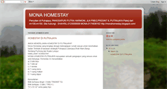 Desktop Screenshot of monahomestay.blogspot.com