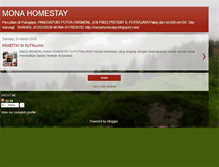 Tablet Screenshot of monahomestay.blogspot.com