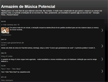 Tablet Screenshot of musicapotencial.blogspot.com