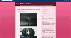 Desktop Screenshot of madison-avenue-bag.blogspot.com