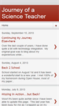 Mobile Screenshot of journeyofascienceteacher.blogspot.com