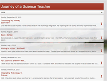 Tablet Screenshot of journeyofascienceteacher.blogspot.com