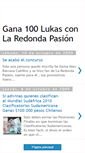 Mobile Screenshot of concursolaredondapasion.blogspot.com