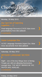 Mobile Screenshot of cherwellenglish10rs.blogspot.com