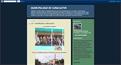 Desktop Screenshot of municipalidadcuracautin.blogspot.com