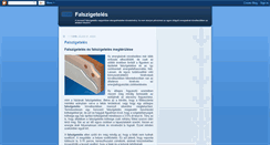 Desktop Screenshot of falszigeteles.blogspot.com