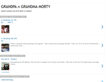 Tablet Screenshot of grandpamorty.blogspot.com