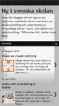 Mobile Screenshot of nyisvenskaskolan.blogspot.com