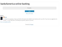 Tablet Screenshot of bankofamerica-online-banking.blogspot.com