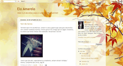 Desktop Screenshot of eloamarelo.blogspot.com