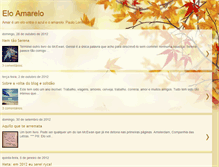 Tablet Screenshot of eloamarelo.blogspot.com