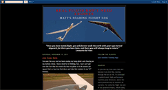 Desktop Screenshot of mattsoaring.blogspot.com