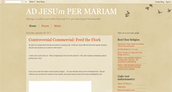 Desktop Screenshot of adjesupermariam.blogspot.com