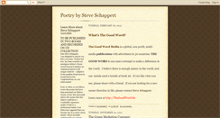 Desktop Screenshot of poetrybysteveschappert.blogspot.com