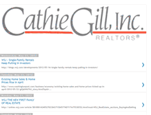 Tablet Screenshot of cathiegillinc.blogspot.com