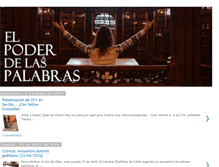 Tablet Screenshot of elpoderdelaspalabraseap.blogspot.com