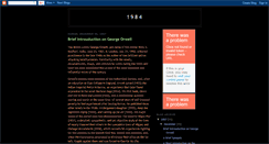 Desktop Screenshot of 1nineeightfour.blogspot.com