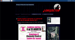 Desktop Screenshot of lobosector.blogspot.com