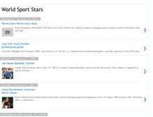 Tablet Screenshot of famoussportsstars.blogspot.com