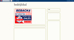 Desktop Screenshot of bedrijfshal.blogspot.com