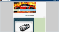 Desktop Screenshot of latestcarinfo.blogspot.com