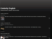 Tablet Screenshot of celebrityenglish-alex.blogspot.com