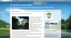 Desktop Screenshot of bedandbreakfastalgiardinovenezia.blogspot.com