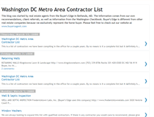 Tablet Screenshot of dccontractors.blogspot.com