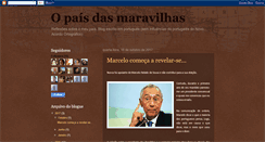 Desktop Screenshot of o-pais-das-maravilhas.blogspot.com