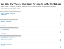 Tablet Screenshot of ourcityourvoices.blogspot.com