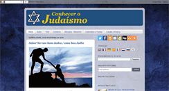 Desktop Screenshot of conhecerojudaismo.blogspot.com