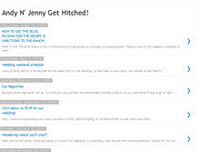 Tablet Screenshot of andynjennygethitched.blogspot.com