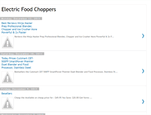 Tablet Screenshot of electricfoodchoppers.blogspot.com