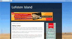 Desktop Screenshot of lofoten-bloggen.blogspot.com