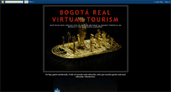 Desktop Screenshot of bogotarealvirtualtourism.blogspot.com