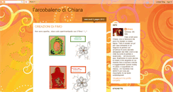 Desktop Screenshot of larcobalenodichiara.blogspot.com