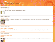 Tablet Screenshot of larcobalenodichiara.blogspot.com