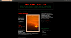Desktop Screenshot of fasefinal.blogspot.com