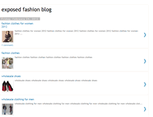 Tablet Screenshot of exposedfashionblog.blogspot.com