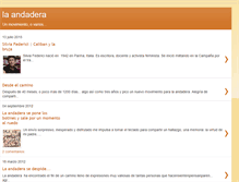 Tablet Screenshot of landadera.blogspot.com