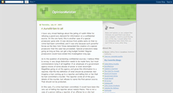 Desktop Screenshot of opinionmeister.blogspot.com