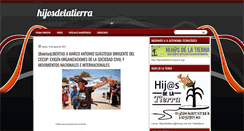 Desktop Screenshot of hijosmadretierra.blogspot.com