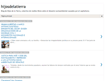 Tablet Screenshot of hijosmadretierra.blogspot.com