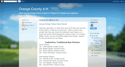 Desktop Screenshot of orangecounty4h.blogspot.com
