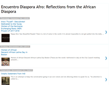 Tablet Screenshot of diasporaafro.blogspot.com