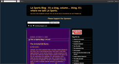 Desktop Screenshot of lafanblog.blogspot.com
